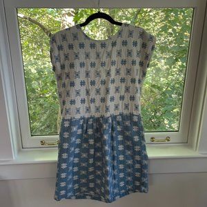 Ace & Jig Denim Mosaic Turn Around Style Carousel Dress XS